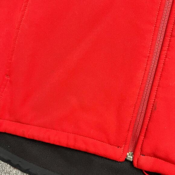 Marmot Gravity Softshell Jacket Men's XL Red Gray Fleece Lined Stretch Full Zip - Picture 10 of 15